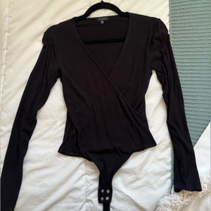 Vneck Longsleeve Bodysuit